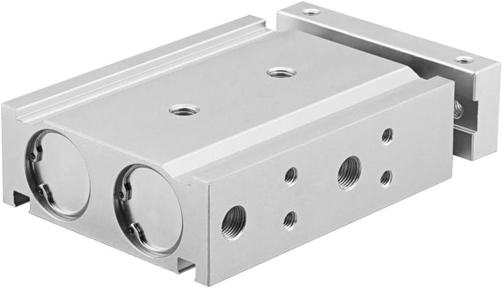 Heschen Doppelter Aluminium-Luftzylinder, CXSM 25-30, Führungsstangen-Platte, Doppelstabgeführt, Pne