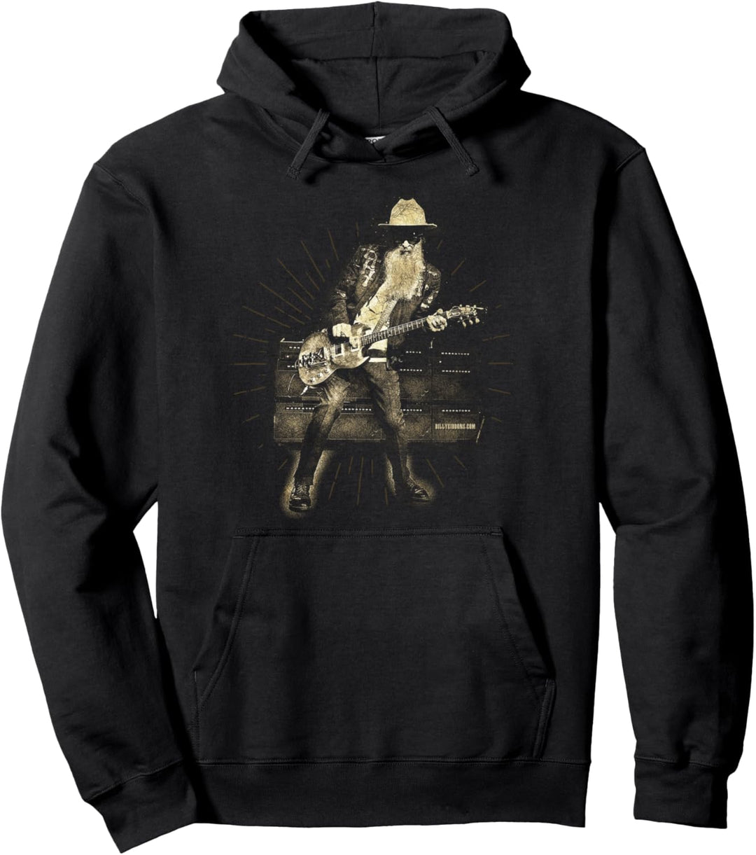 Offizielle Billy F Gibbons von ZZ Top Live III Pullover Hoodie