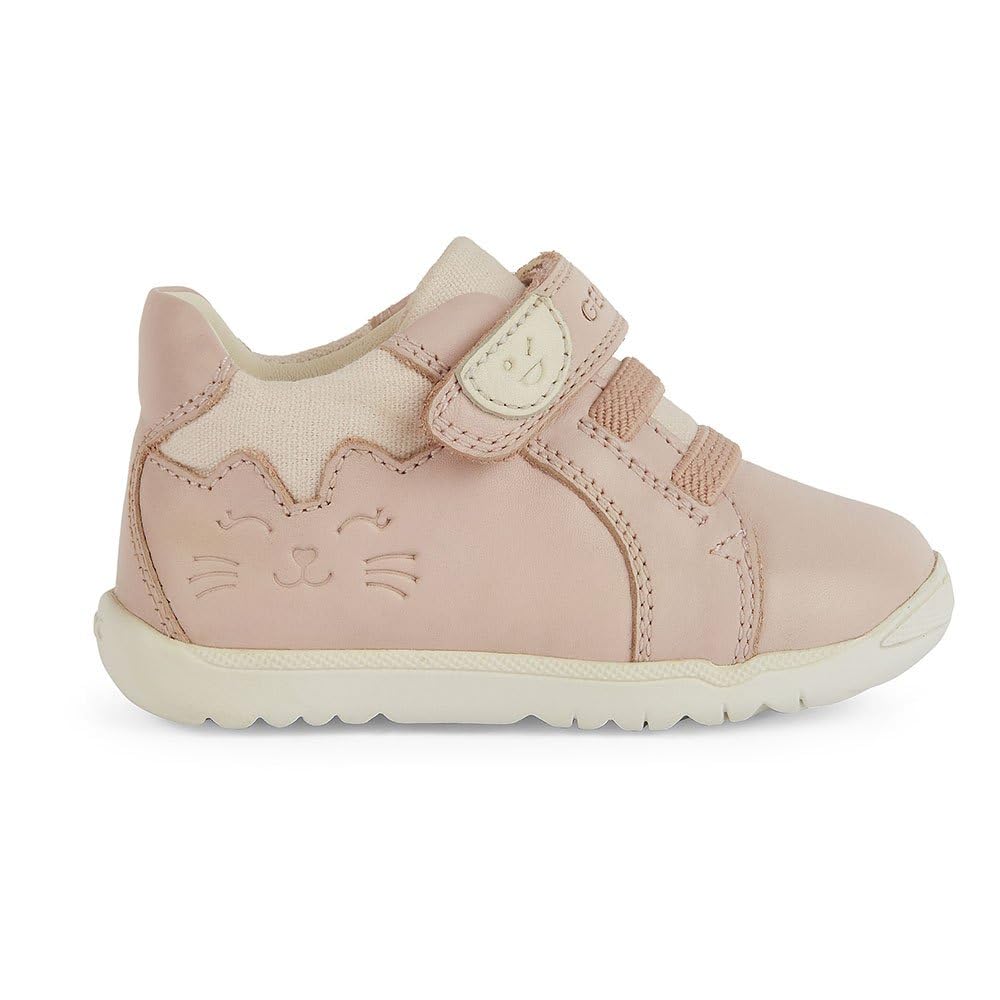 Geox Mädchen B Macchia Girl C Sneaker 21 EU Lt Rose Lt Ivory, 21 EU Lt Rose Lt Ivory