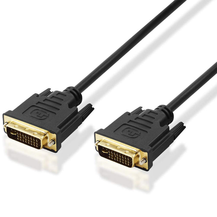BestPlug 10 Meter DVI Kabel Dual Link Kabel, DVI-I 24+5 Stecker auf DVI-I 24+5 Stecker, geeignet für