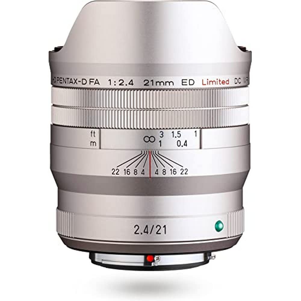 HD PENTAX-D FA 21mmF2.4ED Limited DC WR in Silber Ultra-Weitwinkel-Objektiv mit Festbrennweite [Zur