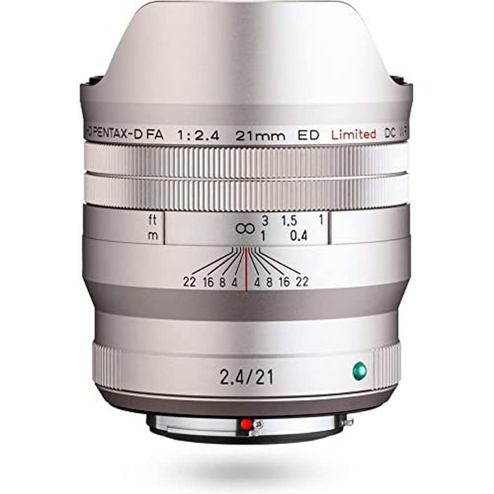 HD PENTAX-D FA 21mmF2.4ED Limited DC WR in Silber Ultra-Weitwinkel-Objektiv mit Festbrennweite [Zur