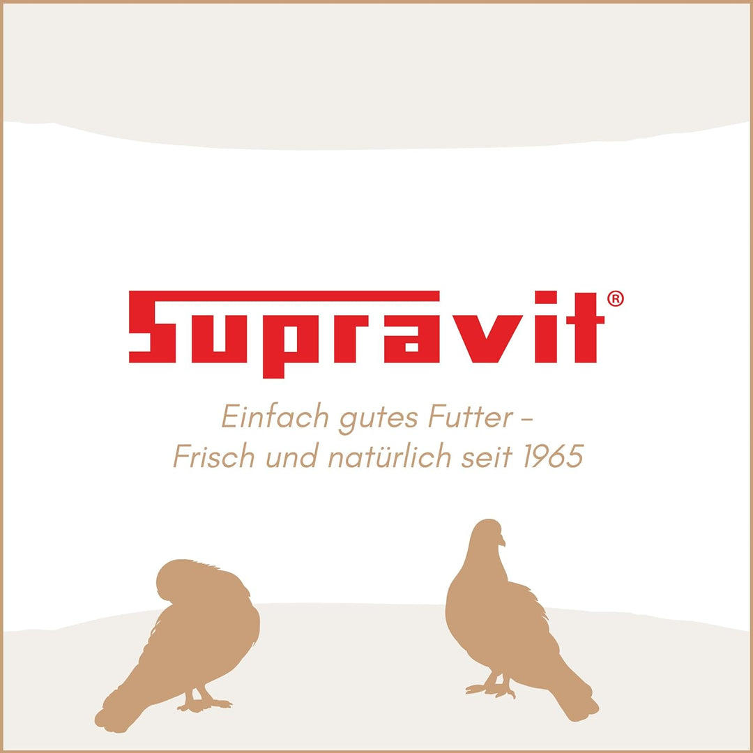 SUPRAVIT Super Diät Taubenfutter 25kg ohne Mais für Tauben während der Reisesaison | Futter für Taub