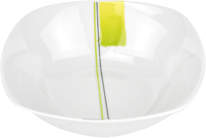 Van Well Manhattan 6er Set Müslischale, Suppenschale, kleine Schale, 142 x 142 mm, 300 ml, edles Mar