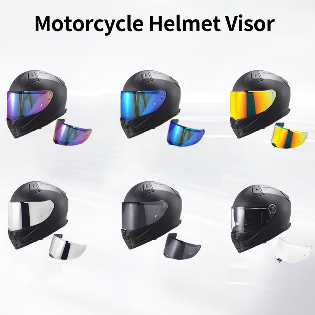 Helmvisier für FF811/VECTOR II/Citation II,Motorradhelm Visier,Motorrad Vollgesichtshelm Windschutzs