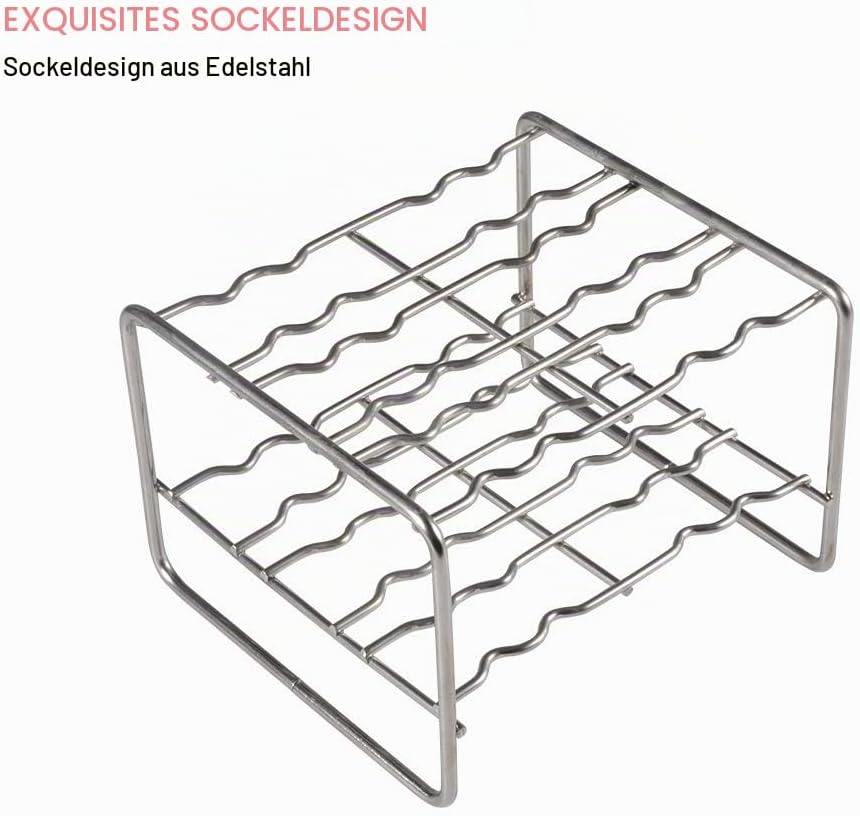 Popsicle Formen Edelstahl, Eislutscher Formen mit Stick Holder Eiscreme Form, Wiederverwendbar Stiel