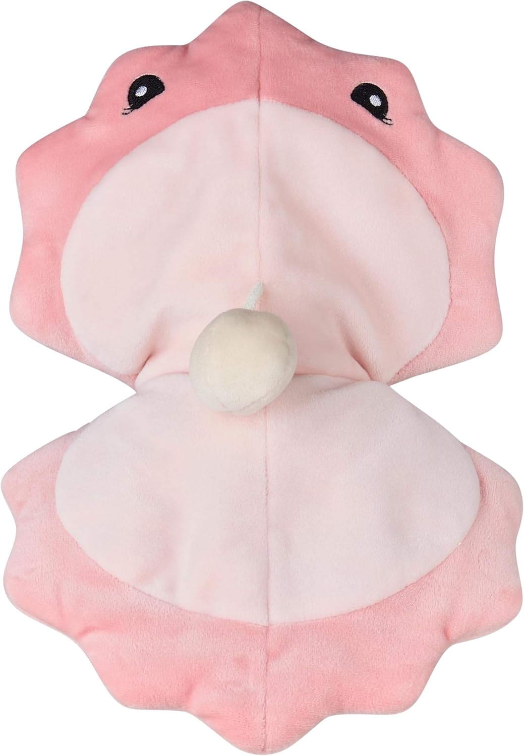 Sterntaler Handpuppe Muschel aus weichem Flausch, Kinder- und Babyspielzeug, wattiert mit Polyesterw