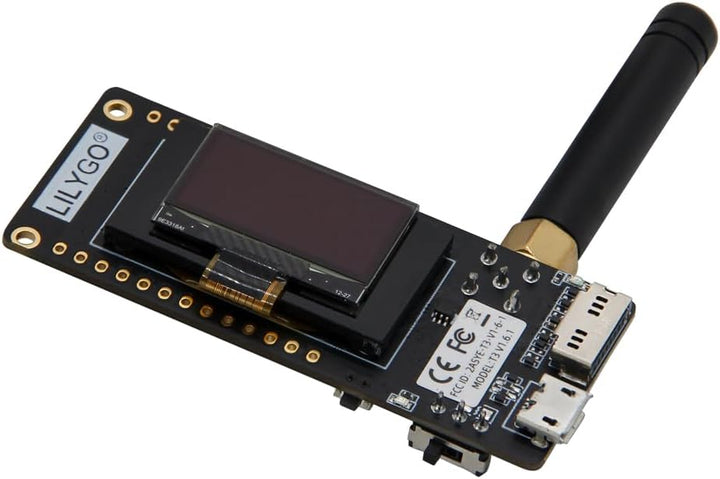 LILYGO TTGO Lora 868Mhz OLED 0.96 Zoll SD Karte ESP32 Entwicklungsboard Paxcounter Modul SMA Meterin