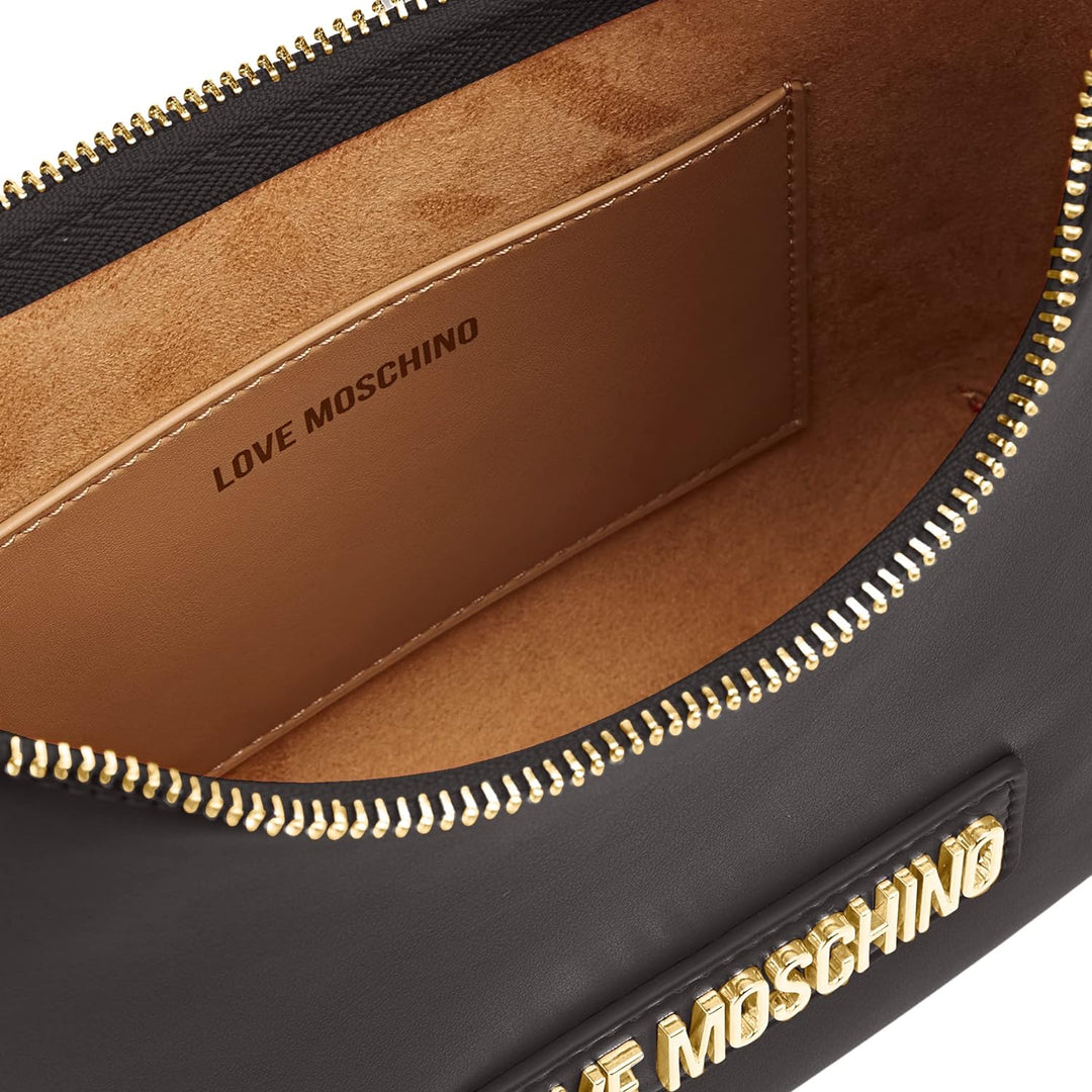 Love Moschino Damen Jc4243pp0gkq0 Schultertasche Schwarz, Schwarz