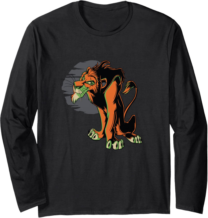 Disney Villains Scar Wicked Halftone Langarmshirt