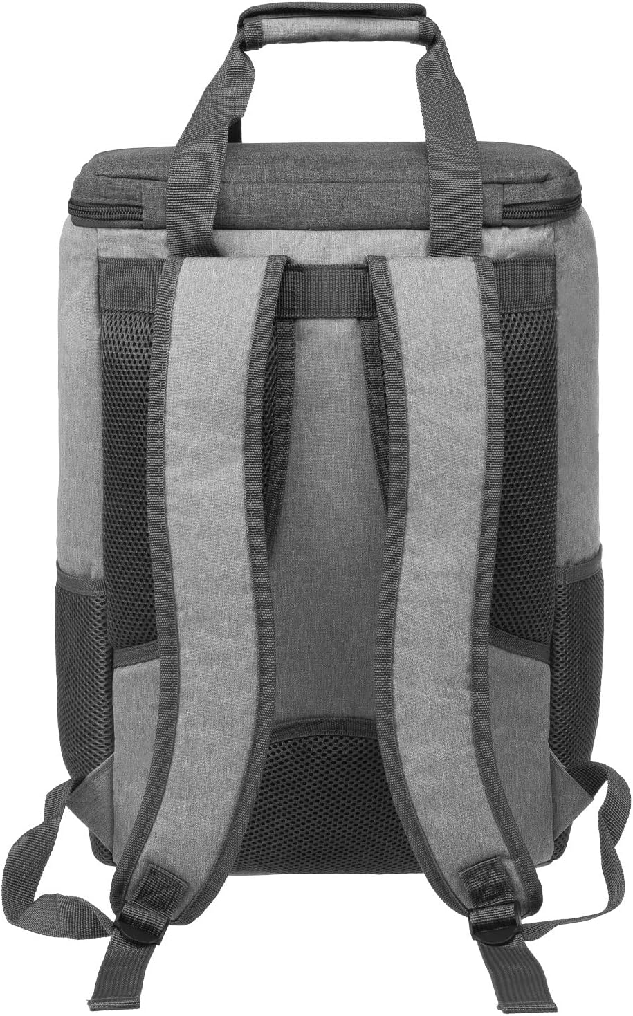 anndora Kühltasche hellgrau - Modellwahl 28 Liter - hellgrau meliert, 28 Liter - hellgrau meliert