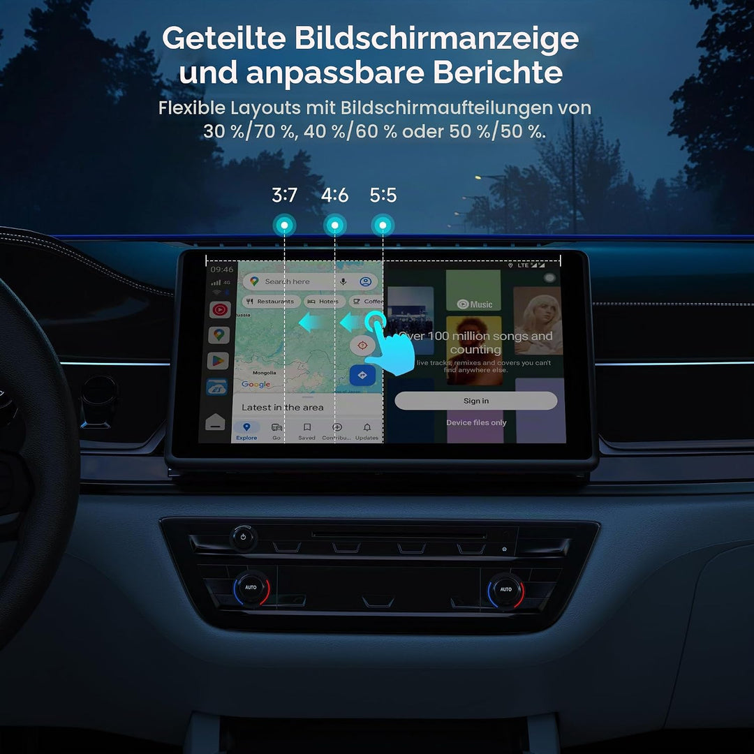 Carplay Wireless Adapter AI Box Android für Radios CP/AA, CarPlay &amp; Android Auto Wireless Adapter US
