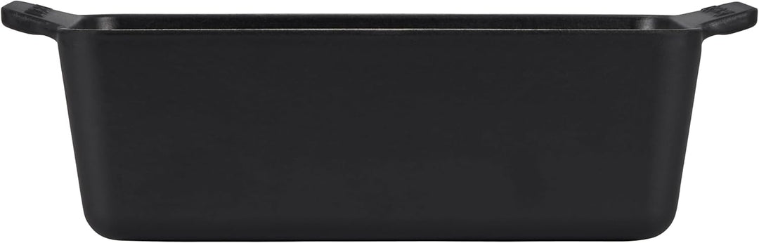 LE CREUSET - Tabuleiro Rectangular 23 Negro Mate 20221230000422 Lakritze, Lakritze