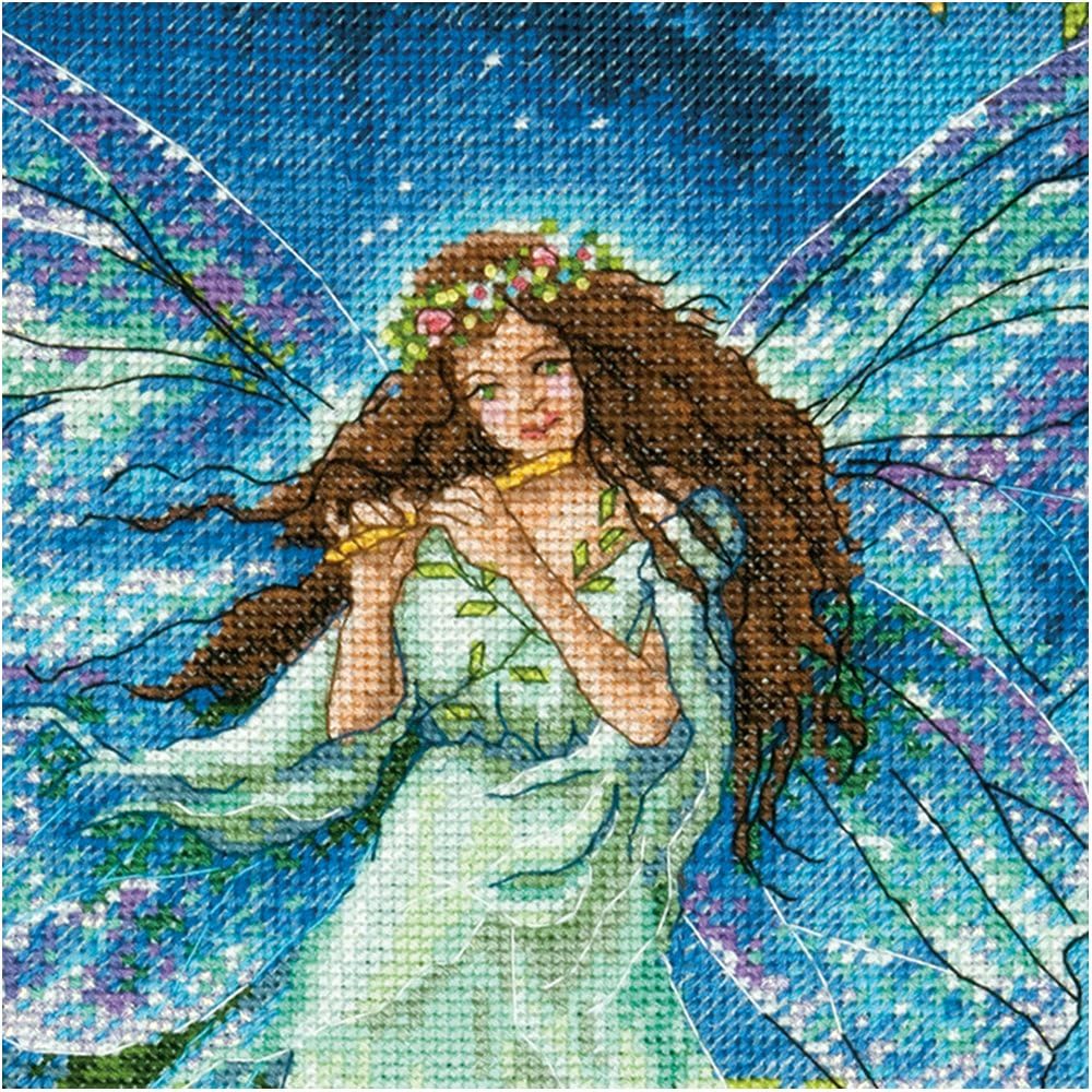 DIMENSIONS Gold: Counted Cross Stitch: Spring Fairy, 36 x 30.5cm