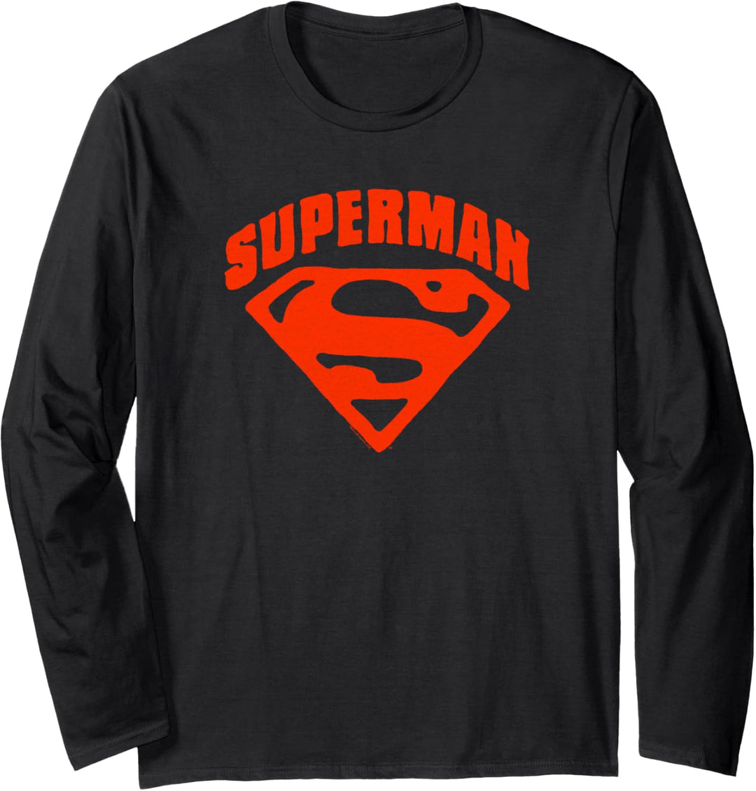 Superman Super Shield Langarmshirt
