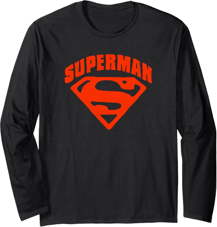 Superman Super Shield Langarmshirt