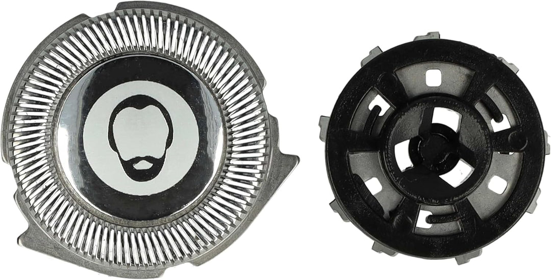 vhbw 6x Ersatz-Scherköpfe kompatibel mit Philips S3562, S3570, S3550, S3560, S3561, S3551, S3552 Ele