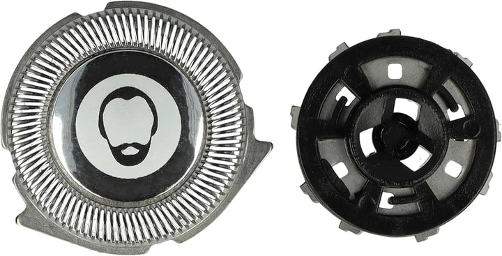 vhbw 6x Ersatz-Scherköpfe kompatibel mit Philips S3562, S3570, S3550, S3560, S3561, S3551, S3552 Ele