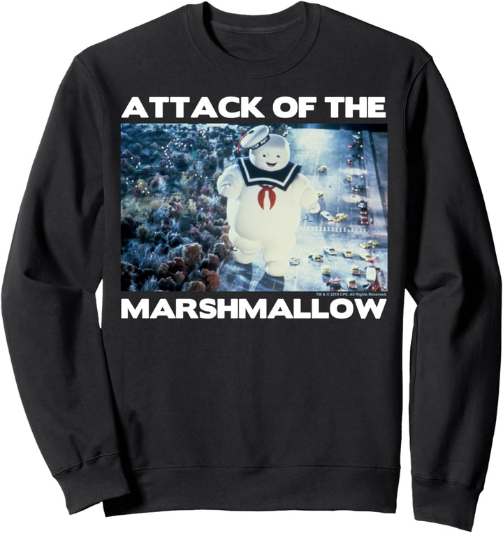 Ghostbusters Attack Of The Marshmallow Photo Sweatshirt
