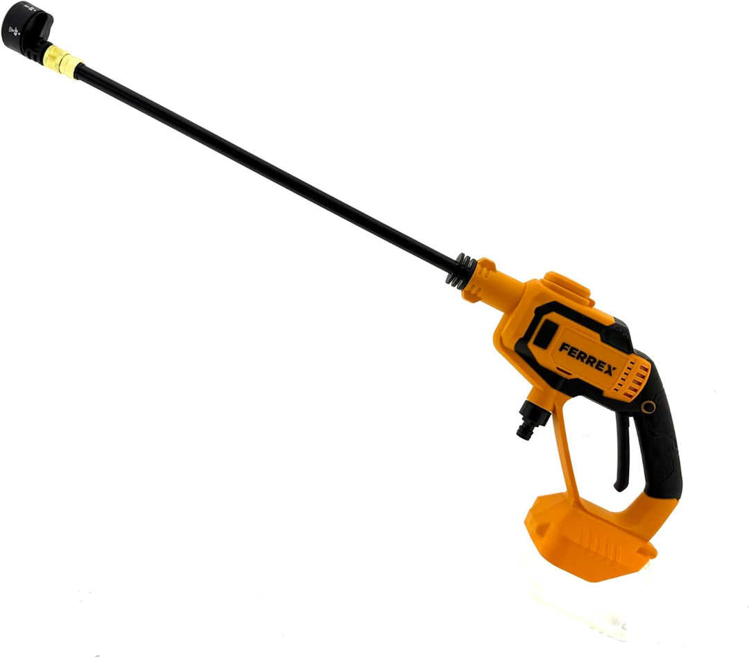 FERREX 20V Akku-Hochdruckreiniger, 20 bar, 160 l/h, Kabelloser Bewässerung und Reinigung, mit 6m Sch