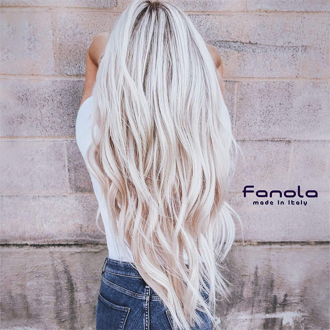 Fanola No Yellow Anti-Gelb-Shampoo + Nutri Care Conditioner - 2000 ml Single, Single