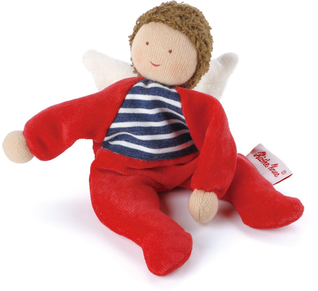 Käthe Kruse 0174210 Lausbub Engel, rot Lausbub Engel Nickybaby, Lausbub Engel Nickybaby