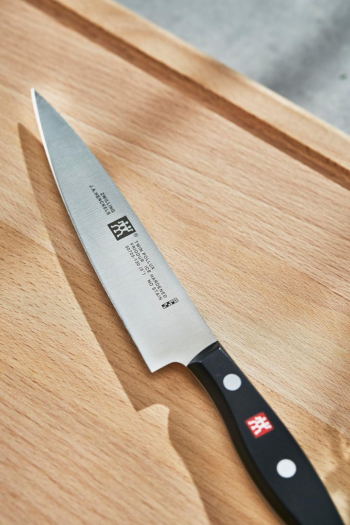 ZWILLING Twin Pollux Küchenmesser, Klingenlänge: 13 cm, Kleines Klingenblatt, Rostfreier Spezialstah