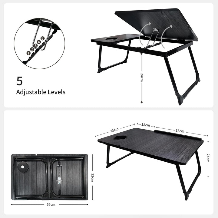 Laptoptisch Bett Klappbar Laptop Betttisch Notebooktisch Bed Table Esstablett Bed Tray FrüHstück im