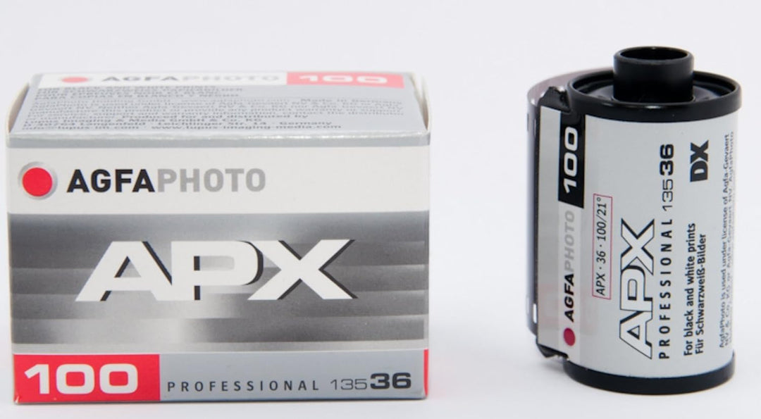 AgfaPhoto APX 100 Prof 135-36 schwarz / weiss Film (10-er Pack bis zu 360 Aufnahmen) 10 Stück 100 AS