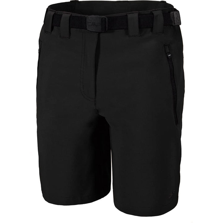 CMP Damen Bermudashorts Stretch-Bermudashorts für Damen 40 Schwarz, 40 Schwarz