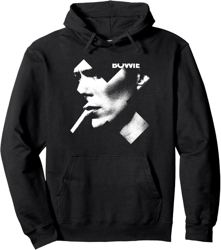 David Bowie Music Rock Cross Smoke Pullover Hoodie