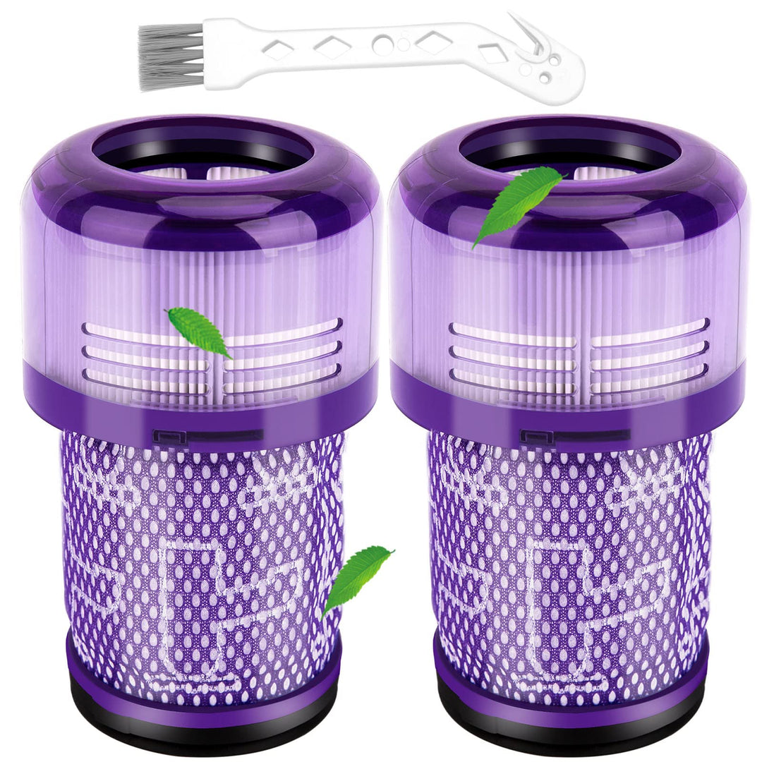 Filter für Dyson V12, 2 Stück Waschbar Ersatz Hepa Filter für Dyson V12 Detect Slim Absolute Extra T
