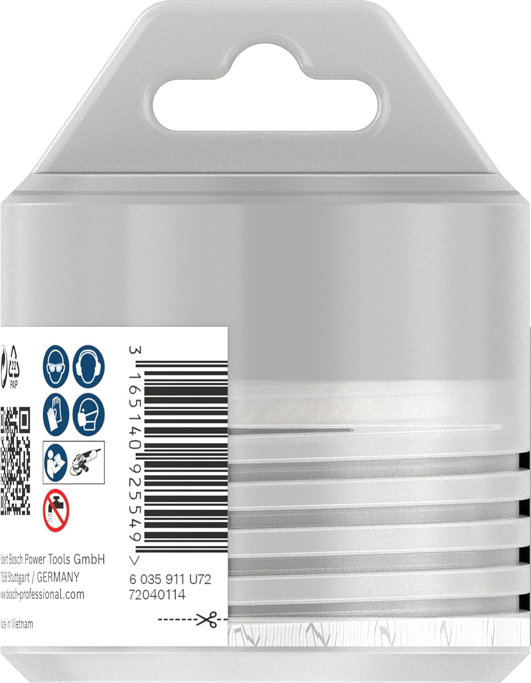 Bosch Professional 1x Diamanttrockenbohrer Best (für Keramik, X-LOCK, Dry Speed, Ø 57 mm, Arbeitslän