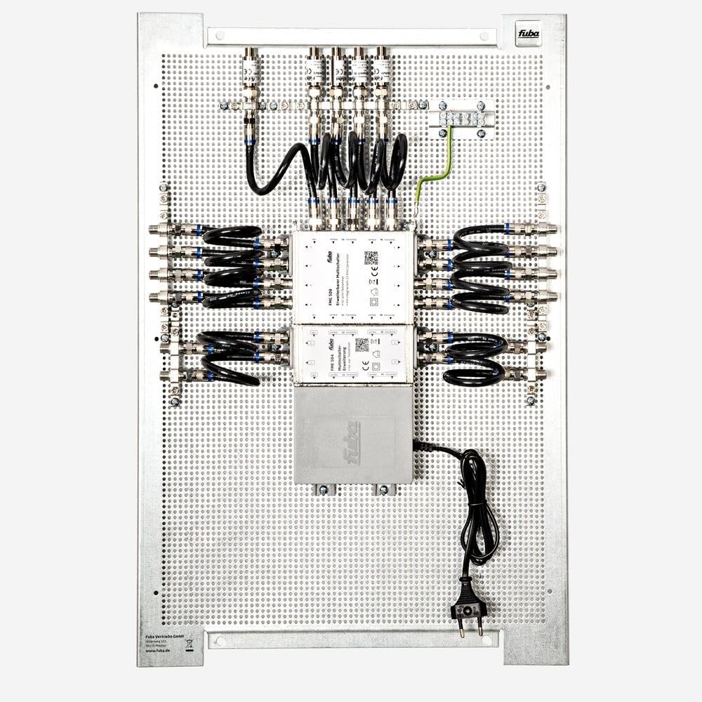 Fuba FMP 512 SL Multischalter-Paneel | Multischalter 12 Teilnehmer, EIN Satellit, komplett vormontie