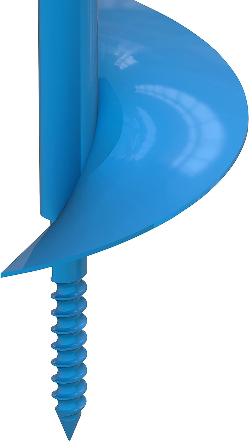 Güde 94136 GH 150 Handerdbohrer Erdlochbohrer Pfahlbohrer Pflanzbohrer für Löcher bis 150mm Ø, Blau
