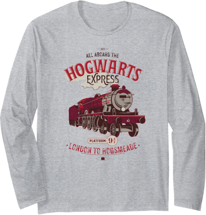 Harry Potter Hogwarts Express London to Hogsmeade Langarmshirt