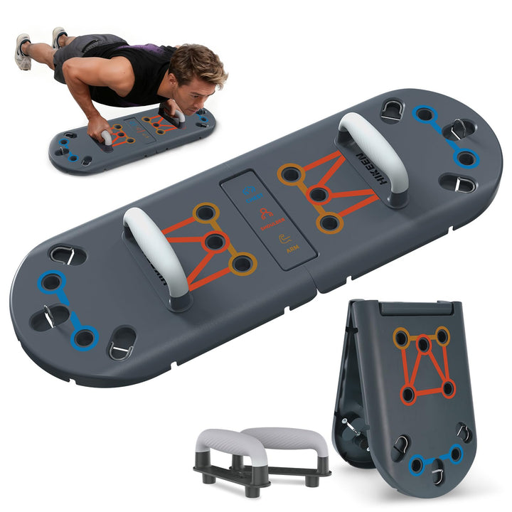 BOOSTEADY Push Up Board tragbare Push-Up-Bar Liegestütze Brett für effektives Training Multifunktion