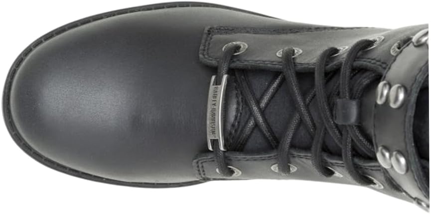 HARLEY-DAVIDSON Footwear Parklyn Damen-Motorradstiefel, 15,2 cm 39 EU Schwarz, 39 EU Schwarz