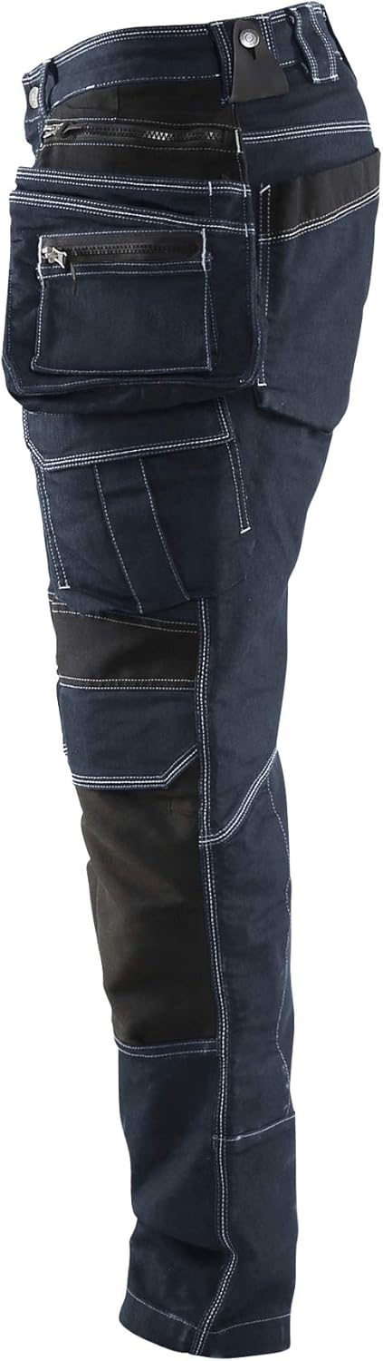 Blaklader 19901141 Handwerker-Hose Stretch X1900, Marine/Schwarz, grootte D104 D104 8999, D104 8999