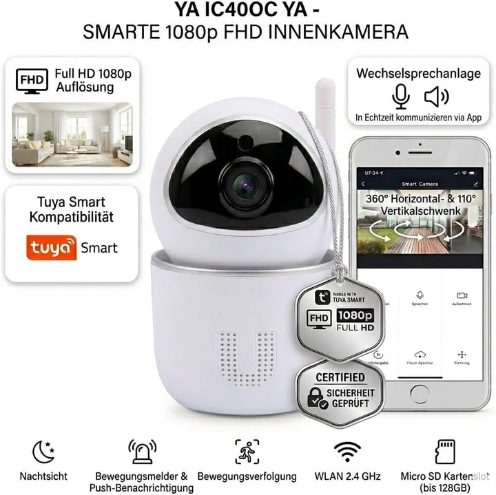 IOIO IC 400 OC YA innen IP Kamera Indoor Tuya kompatibel