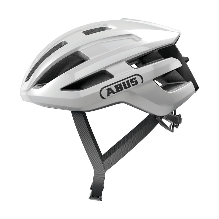 ABUS Rennradhelm PowerDome - leichter Fahrradhelm mit cleverem Belüftungssystem und aerodynamischem