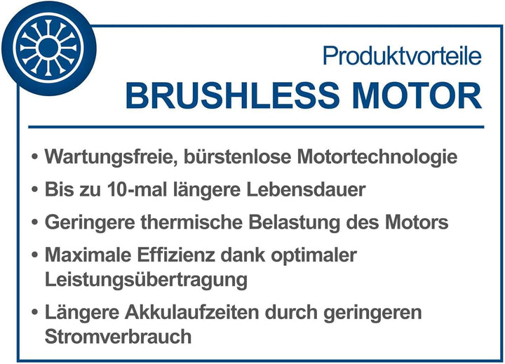Scheppach Akku-Winkelschleifer BC-AG125-X 20V Brushless Motor mit Softstart | Schleifscheiben Ø 125m