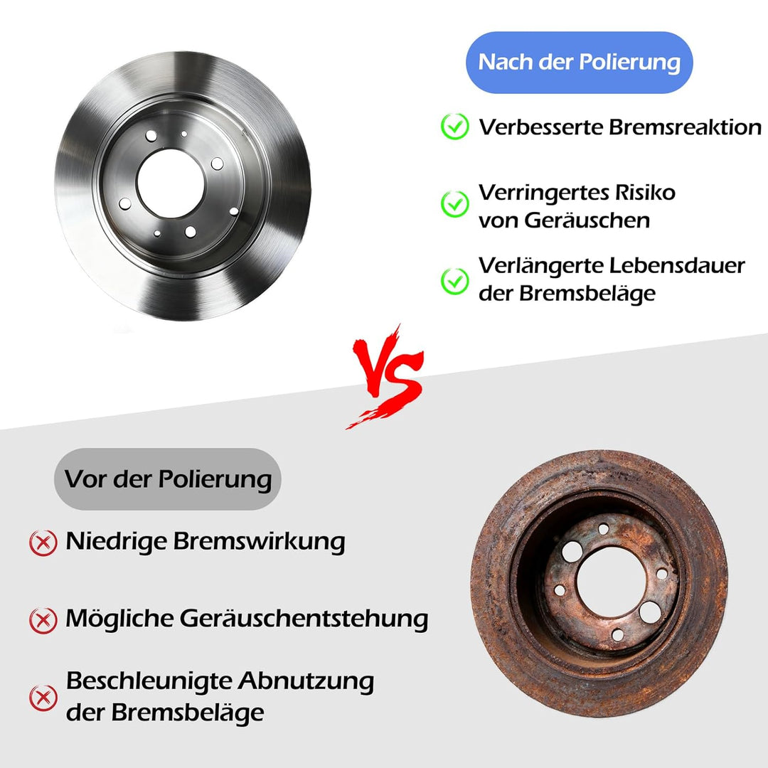 Radnabenschleifer, 150 mm Radnaben Bürste, Radnabenreiniger Für Auto, kugelkopfschleifer, für Topfsc