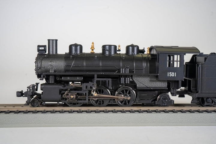 Bachmann - Dampflok 2-6-2 Boston & Maine mit Rauchfunktion - Metall-Lokomotive-Modell - Schwarz - Tr