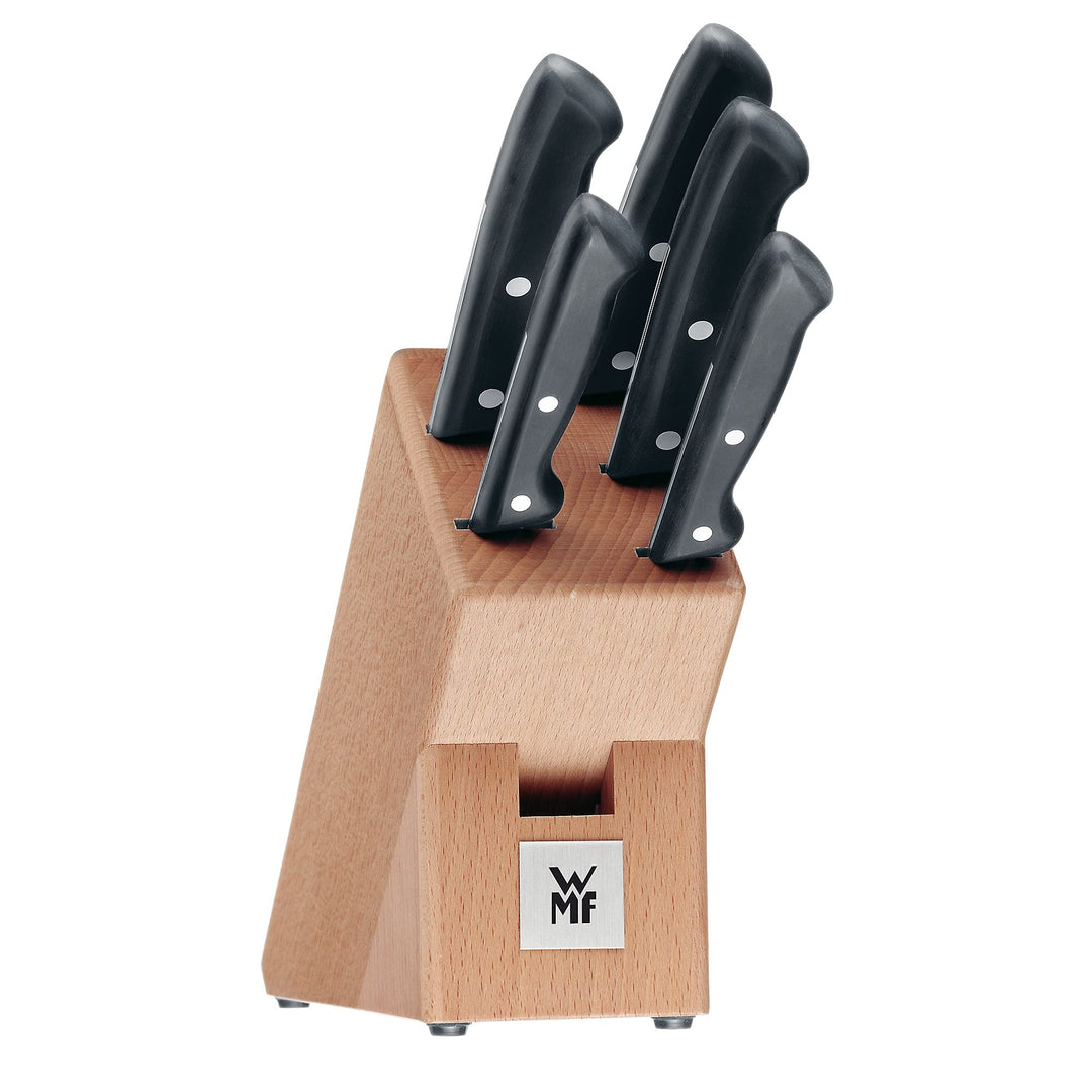 WMF Messerblock mit Messerset 6-teilig CLASSIC LINE 5 Messer, 1 Block aus, Single