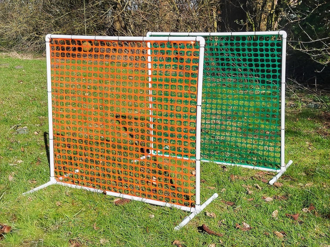 Generisch 2 x HOOPERS Agility Zaun blau/orange/VDH-KONFORM/Gate/Gatter/Trennzaun, aus Kunststoff, NA
