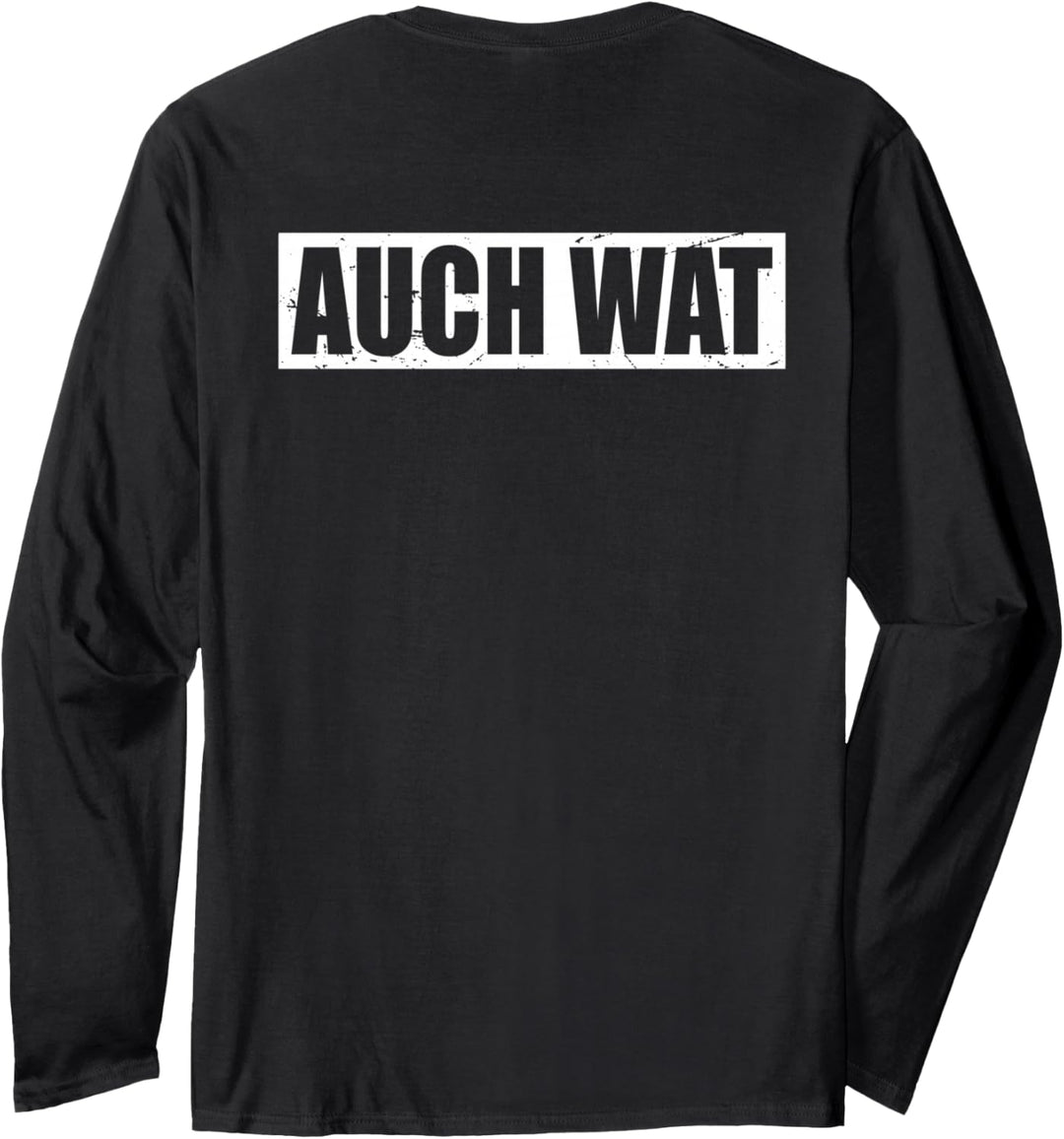 Hinten Steht Auch Wat Berlin Dialekt Schnauze Berlinerisch Langarmshirt