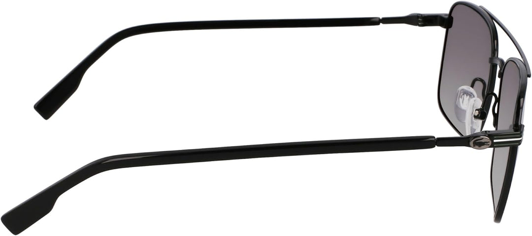 Lacoste Unisex Lacoste Brille Sunglasses (1er Pack) 58/17/145 001 Black, 58/17/145 001 Black