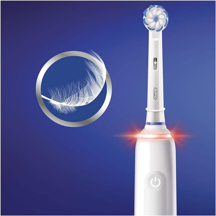 Oral-B Junior Star Wars Elektrische Zahnbürste für Kinder ab 6 Jahren, 360°-Andruckkontrolle, weiche