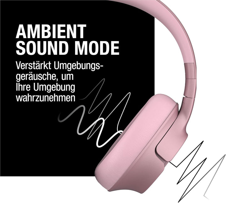 Fresh 'n Rebel Clam Fuse Bluetooth kopfhörer Over Ear mit Hybrid Active Noise Cancelling, mit ENC-Mi